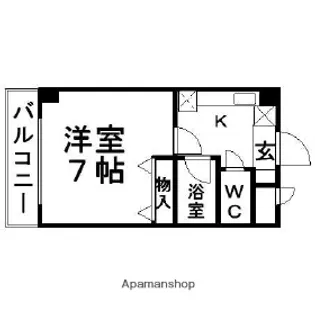 プロムナード【3階】の間取り