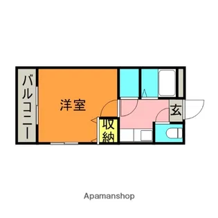 エターナル親栄【4階】の間取り