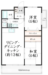 第16大橋IR BLD.【3階】の間取り