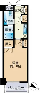 コンフォール高宮東【4階】の間取り