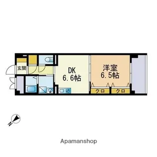 福岡NSビル【4階】の間取り