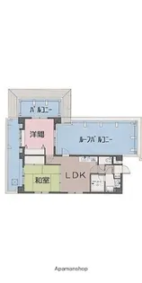 ロマネスク大橋東【3階】の間取り