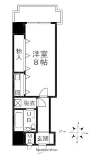 Kステーション大橋【5階】の間取り