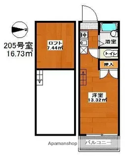 マキシム空港前Ⅲ【2階】の間取り