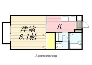 レイクタウン井尻C棟【2階】の間取り