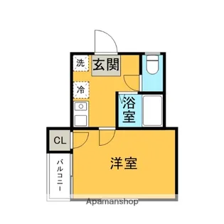 マフィーユ菜月【2階】の間取り