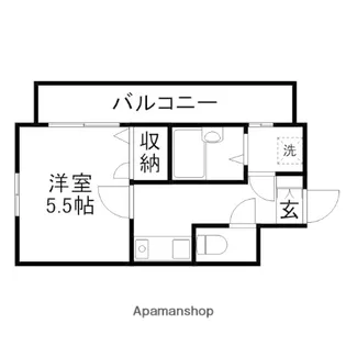 ダイアパレスジュノス大橋【7階】の間取り