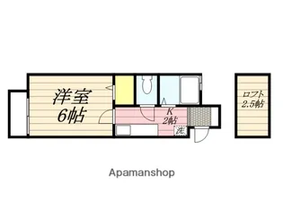コーポ里海【1階】の間取り