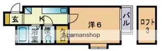 コーポ里海【1階】の間取り