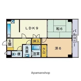 グランデレグルス【2階】の間取り