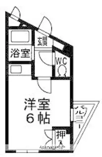 ネクステージ清水【2階】の間取り