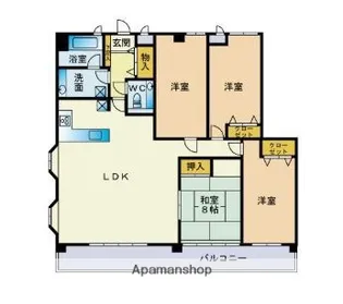 マノアール・アイ【5階】の間取り