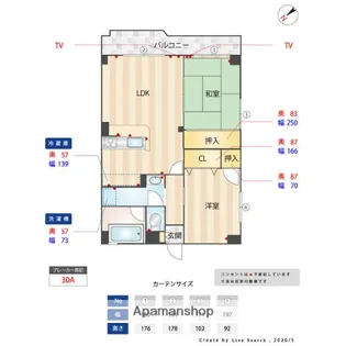 長沼ビル【5階】の間取り