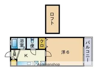 プレステージ野間【1階】の間取り