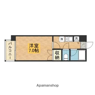 マクシーズ博多【2階】の間取り