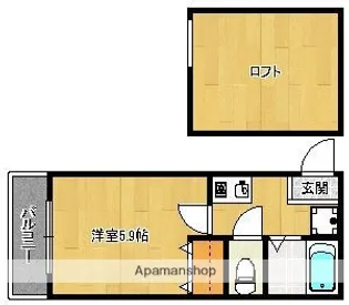 グランノエル【2階】の間取り