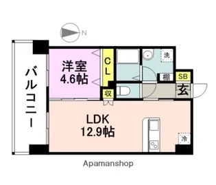 SHO STYLE HAKATA【2階】の間取り