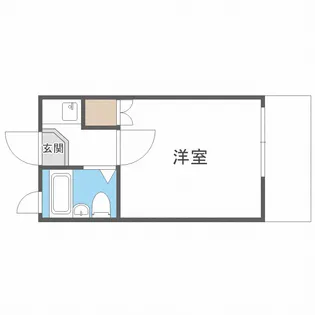 レオパレス井尻パートⅡ【1階】の間取り