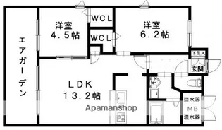GRAN PACE【3階】の間取り