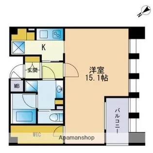 THE APARTMENT HAKATAII【2階】の間取り
