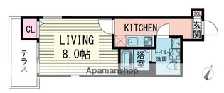 BRANCHE高宮【1階】の間取り