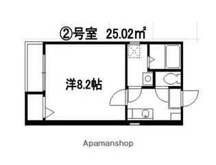 TIGER春町Ⅱ【1階】の間取り