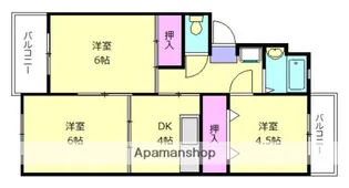 フォーサイト老司RENATUS【4階】の間取り