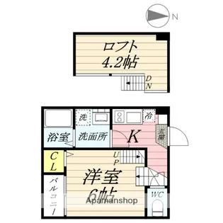 ルーチェ【2階】の間取り