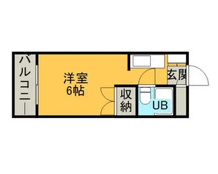 プレアール山王【1階】の間取り