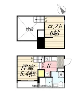 福岡県福岡市博多区光丘町1丁目【アパート】の間取り