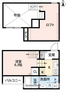 SK2【1階】の間取り