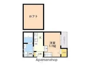 Mond麦野【1階】の間取り