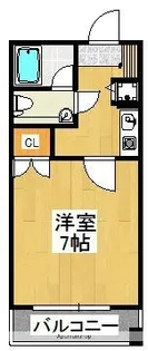 サルヴァトーレ大橋【3階】の間取り