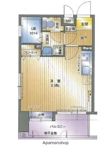 アクタス薬院大通り【5階】の間取り