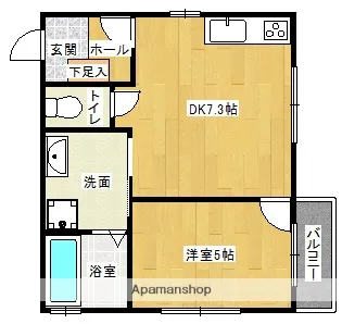 PHOENIX大橋南【3階】の間取り