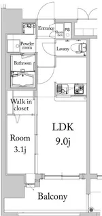 福岡県福岡市中央区薬院2丁目【マンション】の間取り