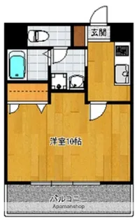 アミティエ博多南【8階】の間取り