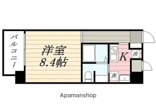 クラッシー博多【5階】の間取り