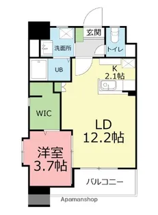 サンシティ博多【3階】の間取り