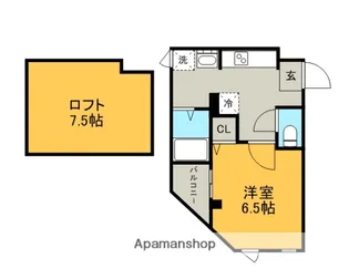 サンセリテ博多駅南【3階】の間取り