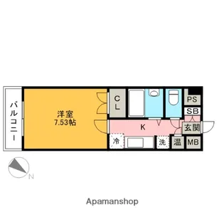 フリースペース57【6階】の間取り