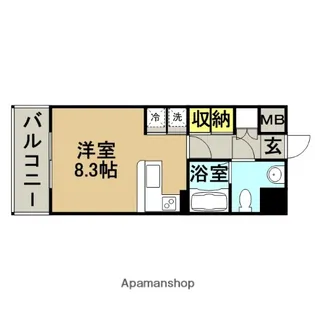 グランドサヴォイ【10階】の間取り