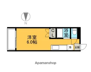 サンクレール祇園【2階】の間取り