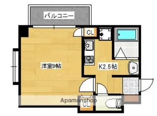 ドリーム川端壱番館【4階】の間取り