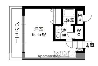 マクシーズ吉塚グランデ【2階】の間取り