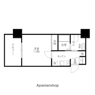 サヴォイ ザ・セントラルガーデン【9階】の間取り