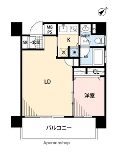 サヴォイバンヤンツリー【6階】の間取り