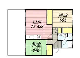 福岡県福岡市博多区吉塚4丁目【マンション】の間取り