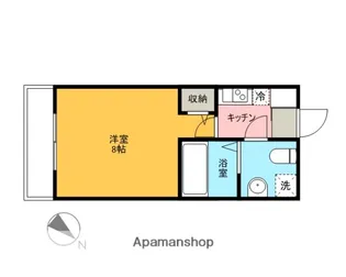 ASレジデンス吉塚【3階】の間取り