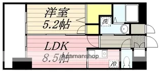 イルマーレ博多【7階】の間取り